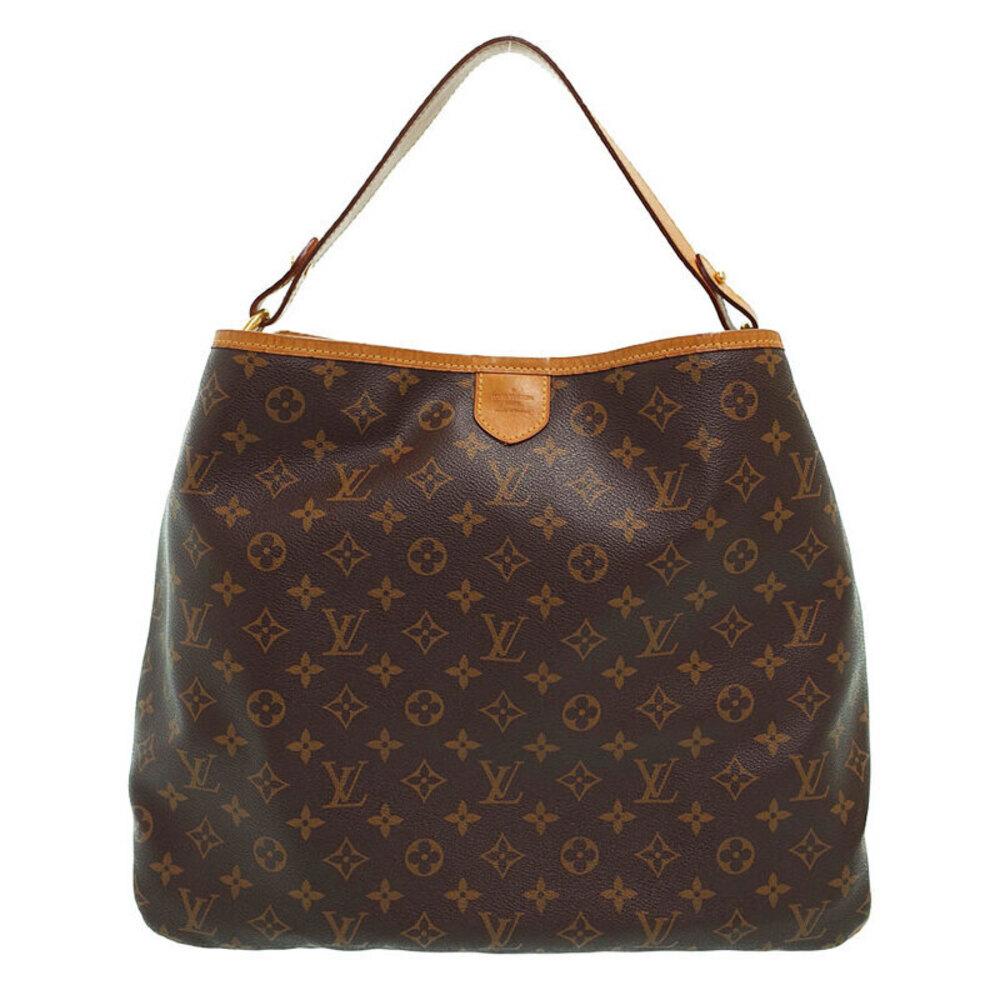 Louis Vuitton Shoulder Monogram Leather Delightful Bag Semi Brown - Picture 2 of 8